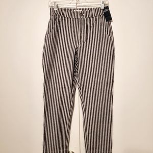 HOLLISTER ULTRA HIGH-RISE WOMEN'S STRIPED PANTS, SIZE SMALL - NEW